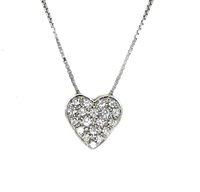 Pendente Salvini Donna I Cuori Texture in Oro Diamante 0.24 Ct 20012901 - 20012901
